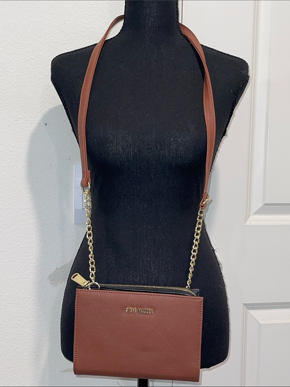 Steve Madden Brown Crossbody Bag